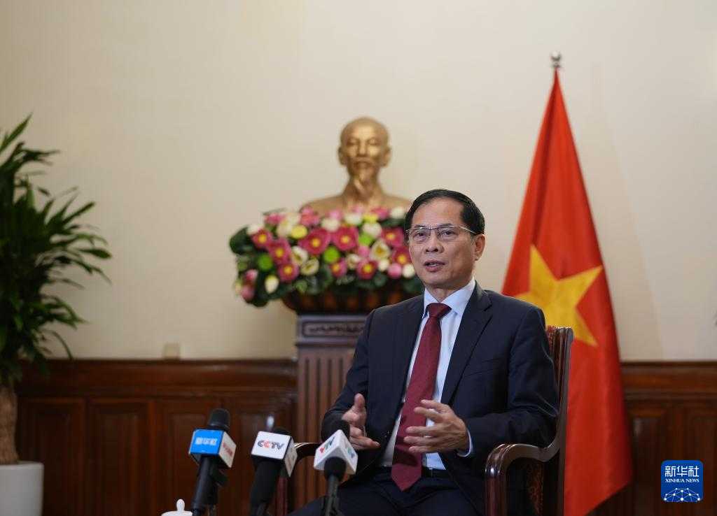 高端访谈丨越中关系“在多个领域实现强劲、全面和显著发展”——访越南副总理兼外长裴青山